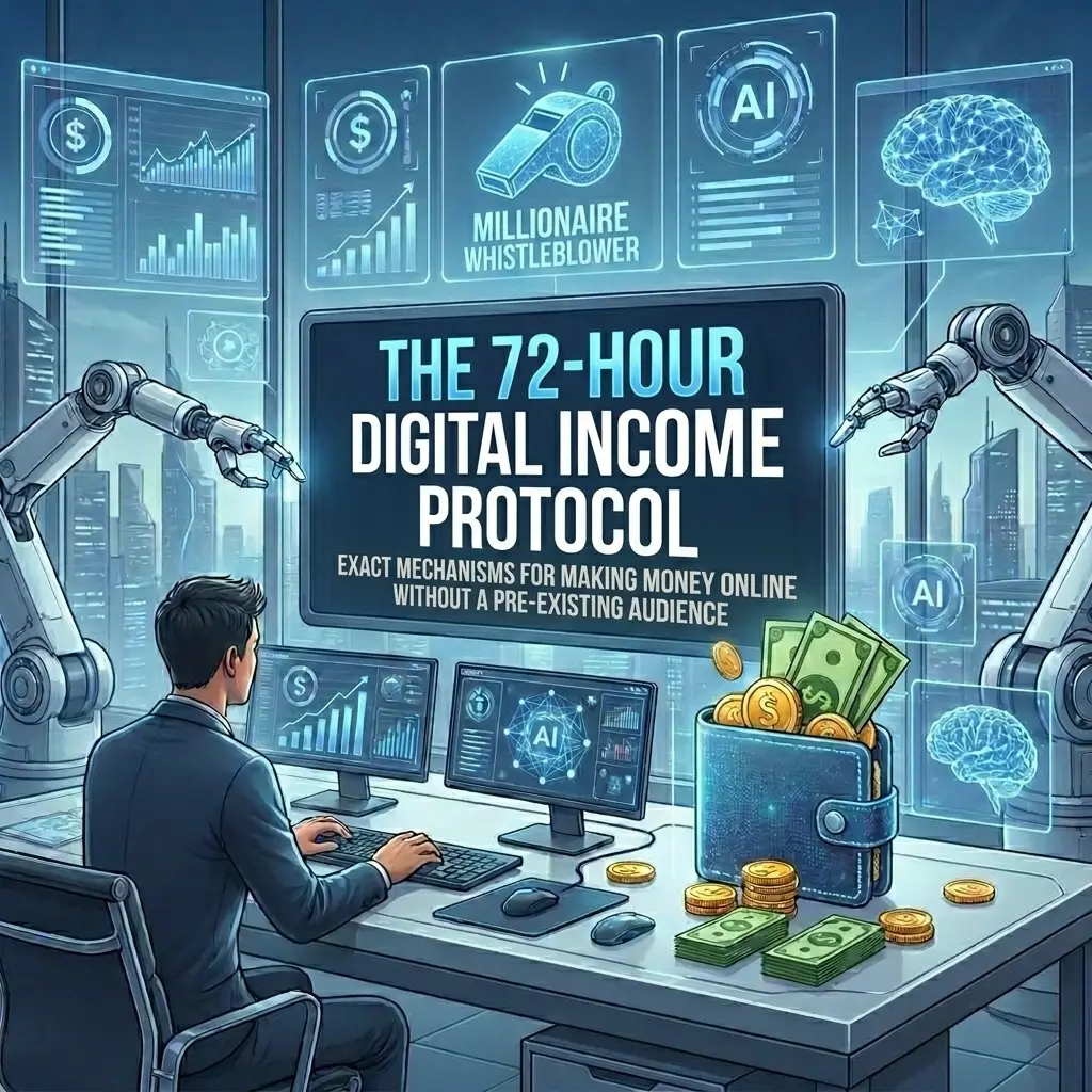 The 72-Hour Digital Income Protocol: Exact Mechanisms for Making Money Online Without a Pre-Existing Audience