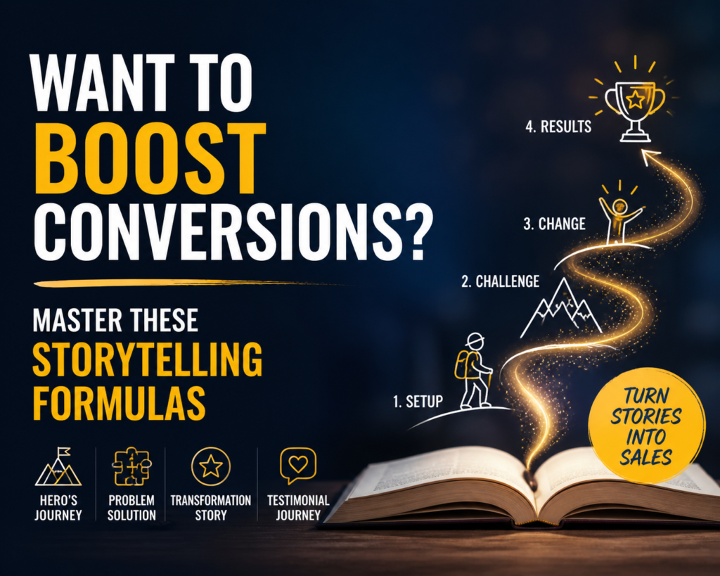 Want to Boost Conversions? Master These Storytelling Formulas