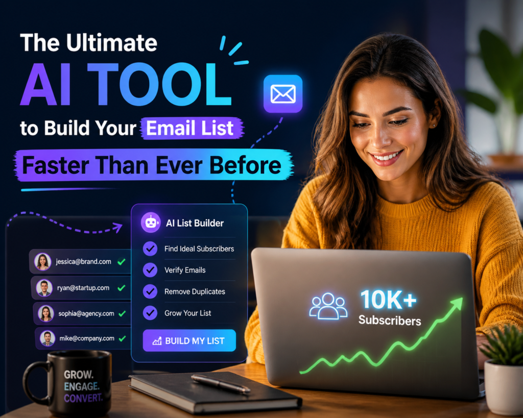 The Ultimate AI Tool to Build Your Email List Faster Than Ever Before