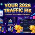 Done For You Challenge Website: The 2026 Traffic Fix