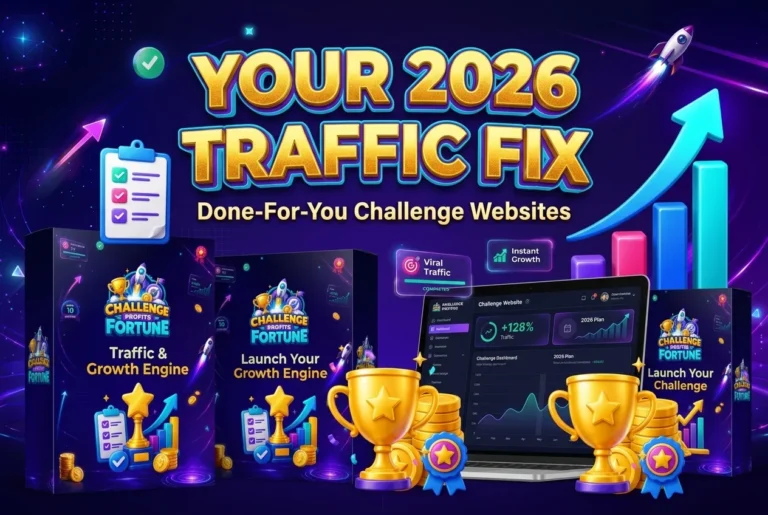 Done For You Challenge Website: The 2026 Traffic Fix