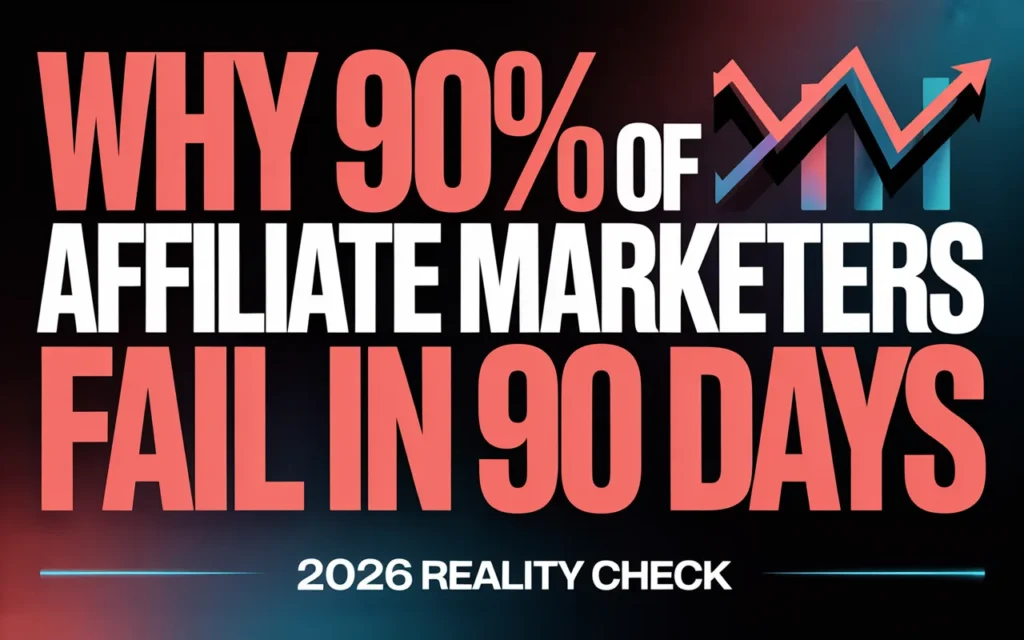 Affiliate Marketing in 2026: Why Most Beginners Fail in 90 Days