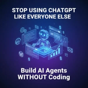 how to build AI agents without coding