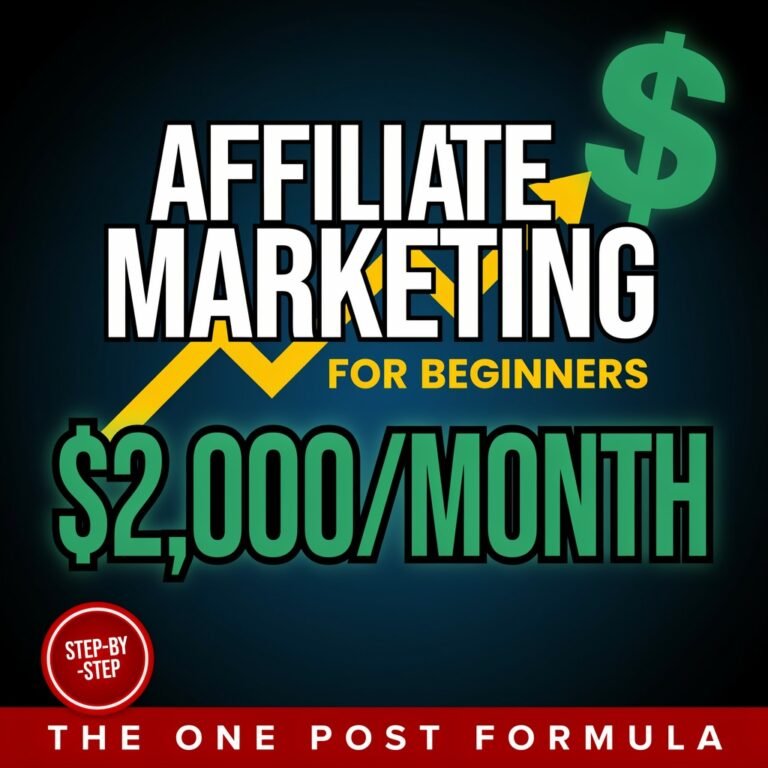 Affiliate Marketing for Beginners