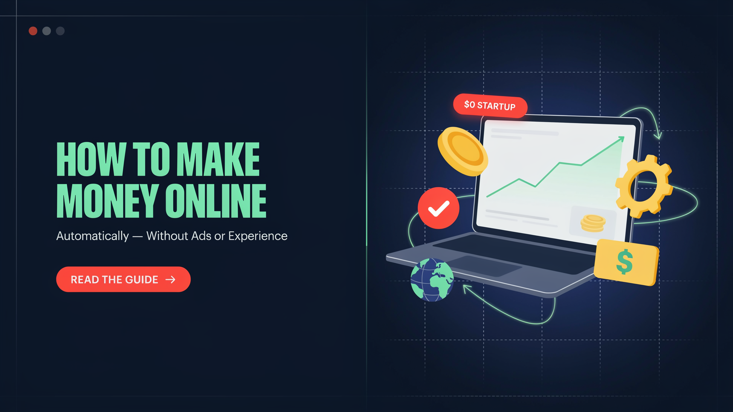 How to Make Money Online Automatically Without Ads or Experience