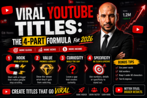 Viral YouTube Titles: The 4-Part Formula for 2026