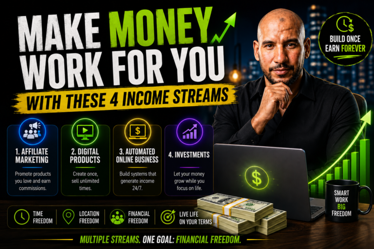 Make Money Work For You With These 4 Income Streams