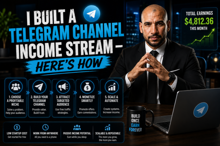 Telegram Channel Income: 4 Steps to Earn Passively