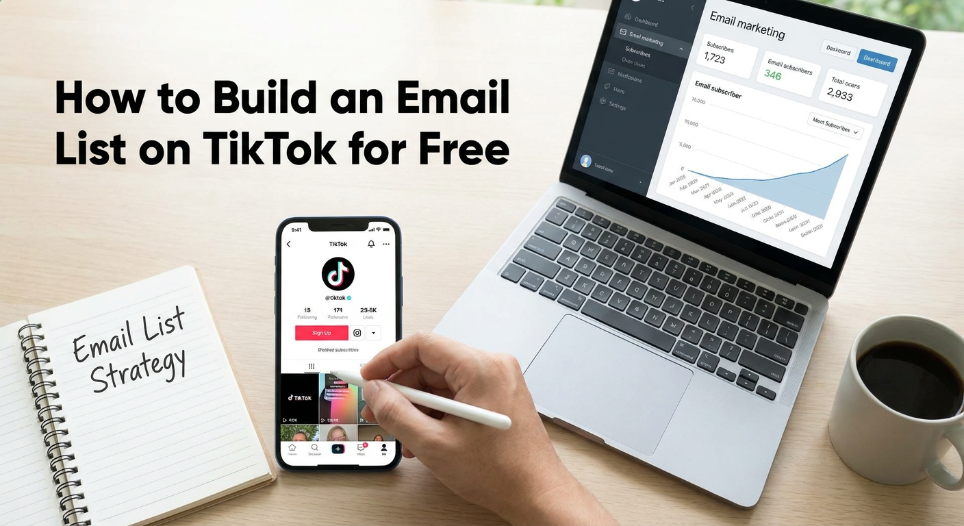 How to Build an Email List on TikTok for Free
