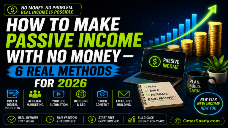 How to Make Passive Income With No Money