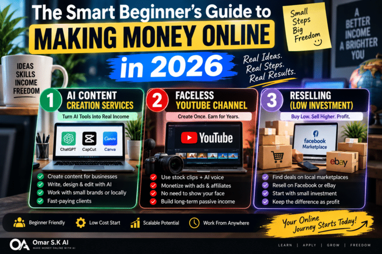 The Smart Beginner’s Guide to Making Money Online in 2026