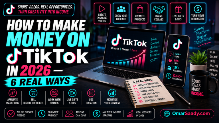 How to Make Money on TikTok in 2026 — 6 Real Ways