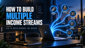 How to Build Multiple Income Streams as a Beginner in 2026