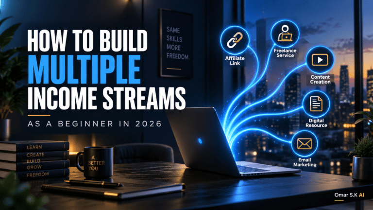 How to Build Multiple Income Streams as a Beginner in 2026